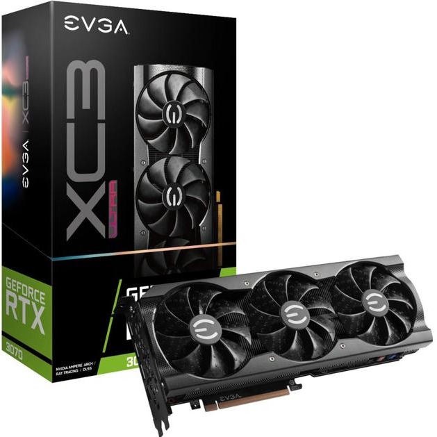 EVGA Geforce RTX 3070 XC3 Ultra Gaming Graphics Card